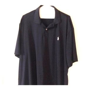 2XL Polo Brand Dark Blue Dry Fit Polo Shirt